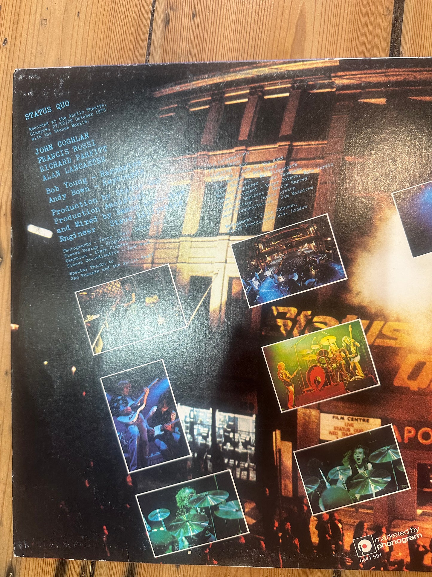 Status Quo - Live! Vintage 1977 Double LP Vinyl (Classic Rock - 2x12")