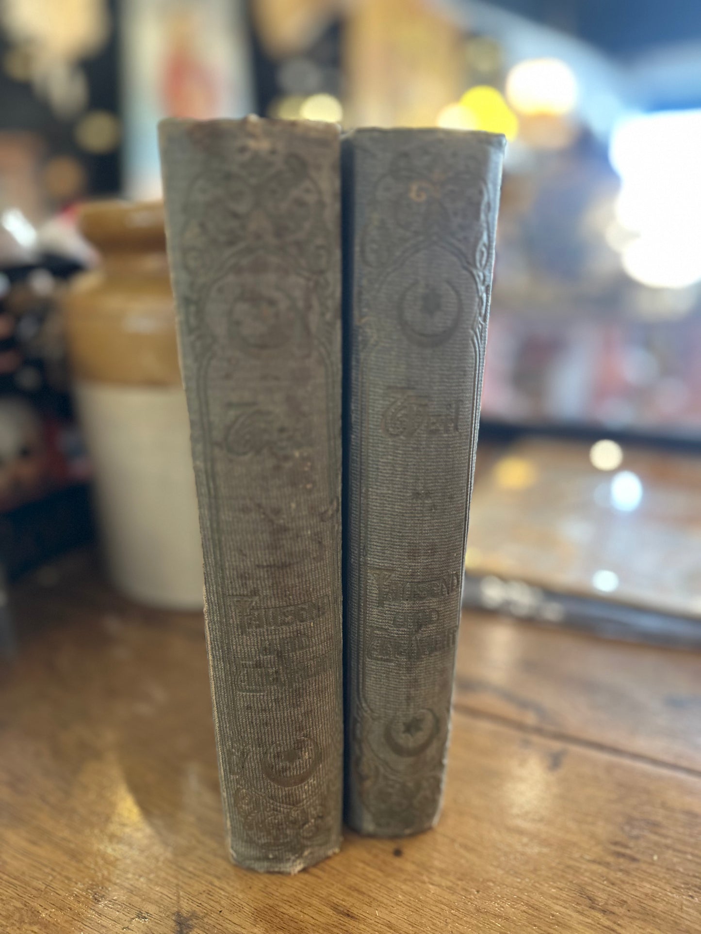 Antique Tausend und eine Nacht German Edition - Gustav Weil Illustrated Arabian Nights - Art Nouveau Binding