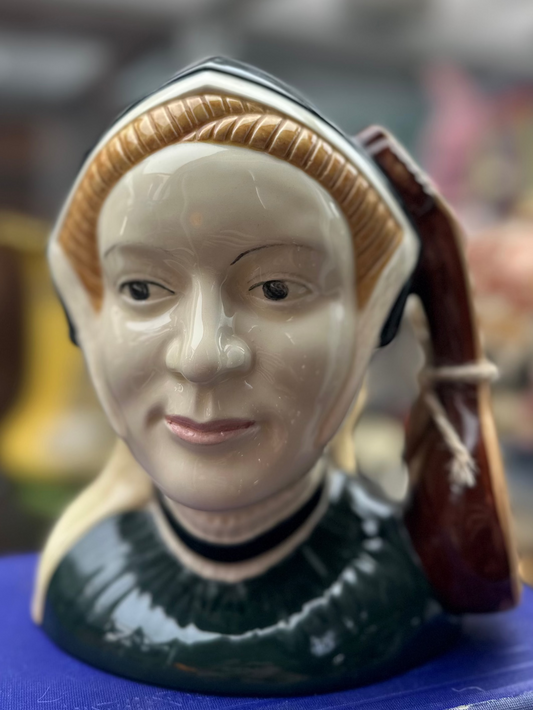 Royal Doulton Jane Seymour Character Jug D6646 - Henry VIII & His Six Wives Series - Vintage Collectible