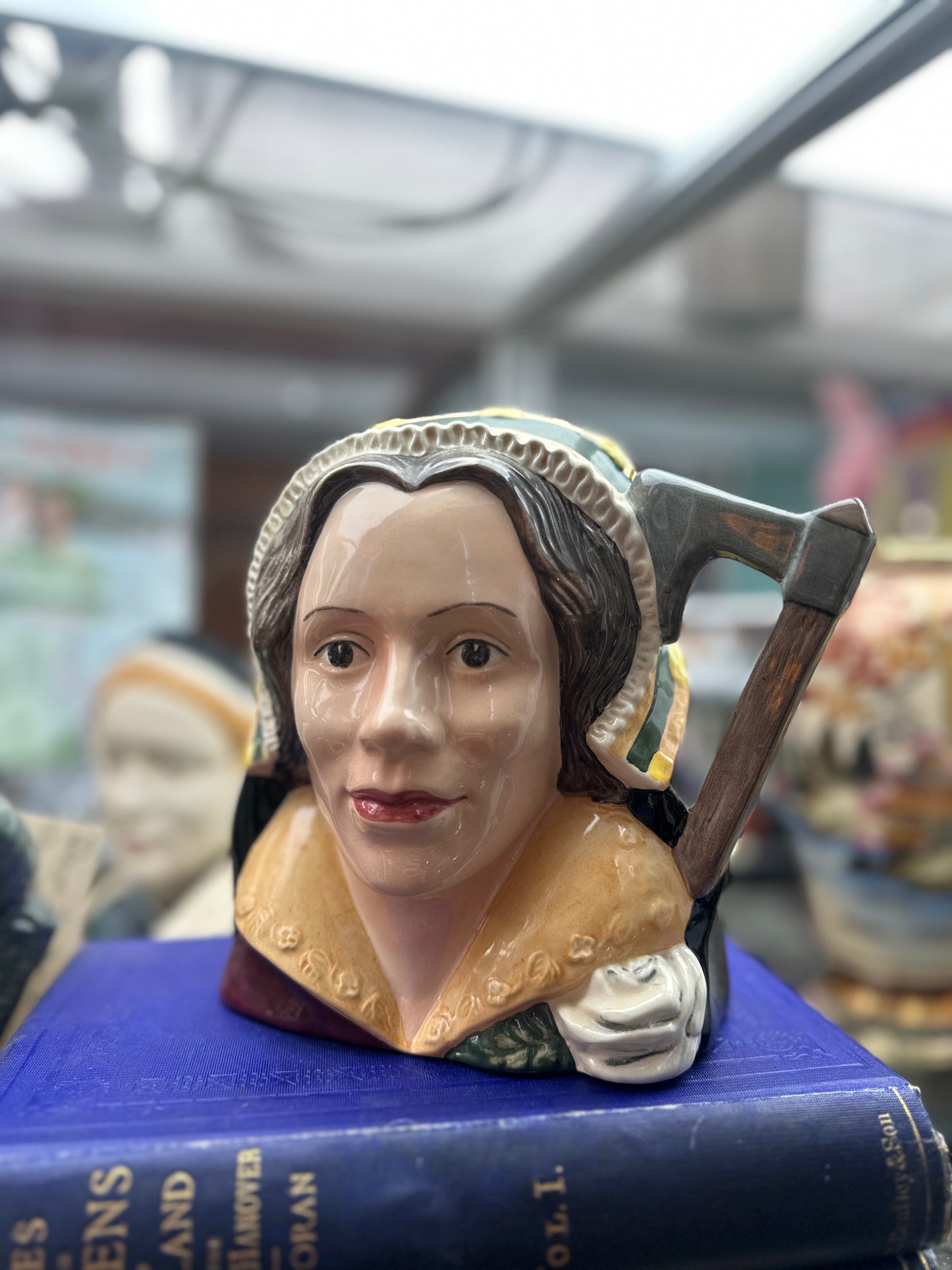 Royal Doulton Catherine Howard Large Character Jug D6645 | Henry VIII Six Wives Series | Vintage 1977