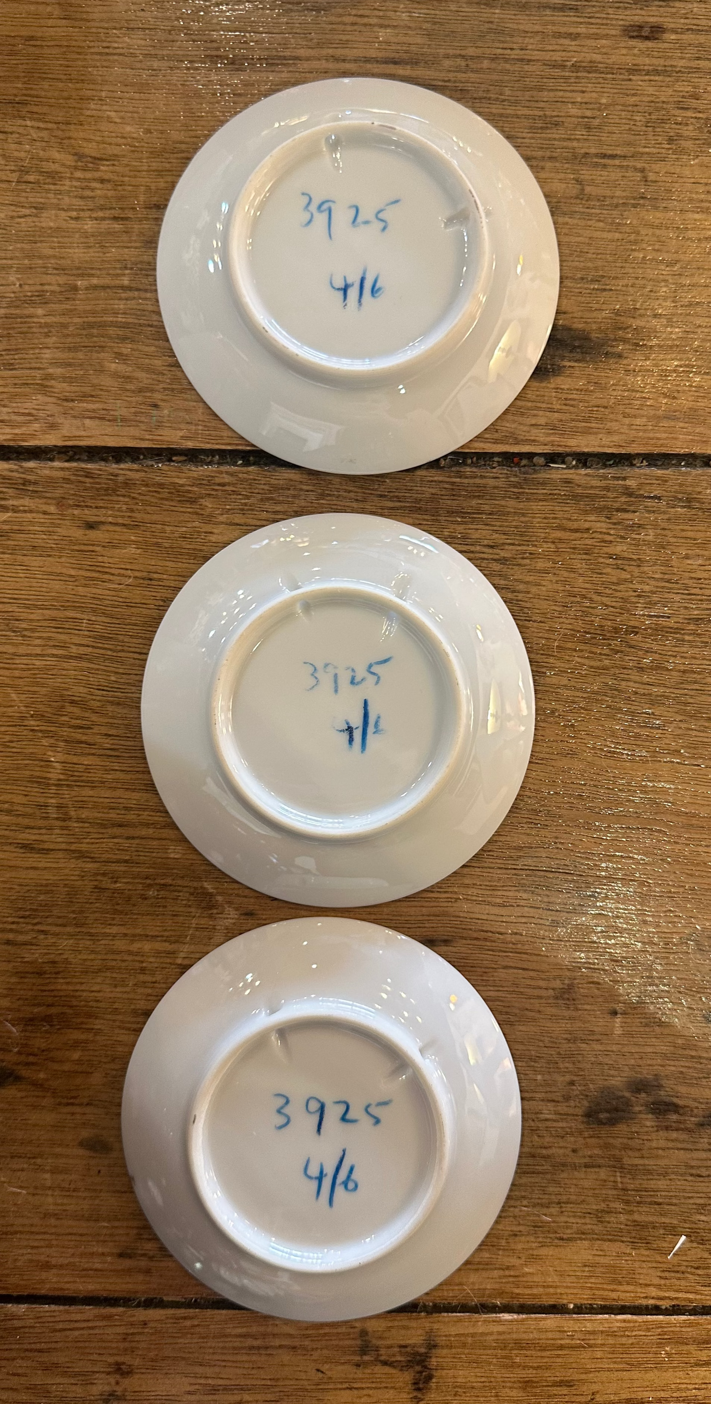 Vintage Brownie Downing Miniature Plates - Showgirls & Children Series - Rare Mid-Century Set of 3