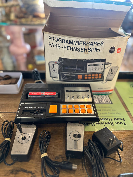 Vintage Hanimex TVG 070C Programmable Color TV Game Console - Boxed Retro Gaming