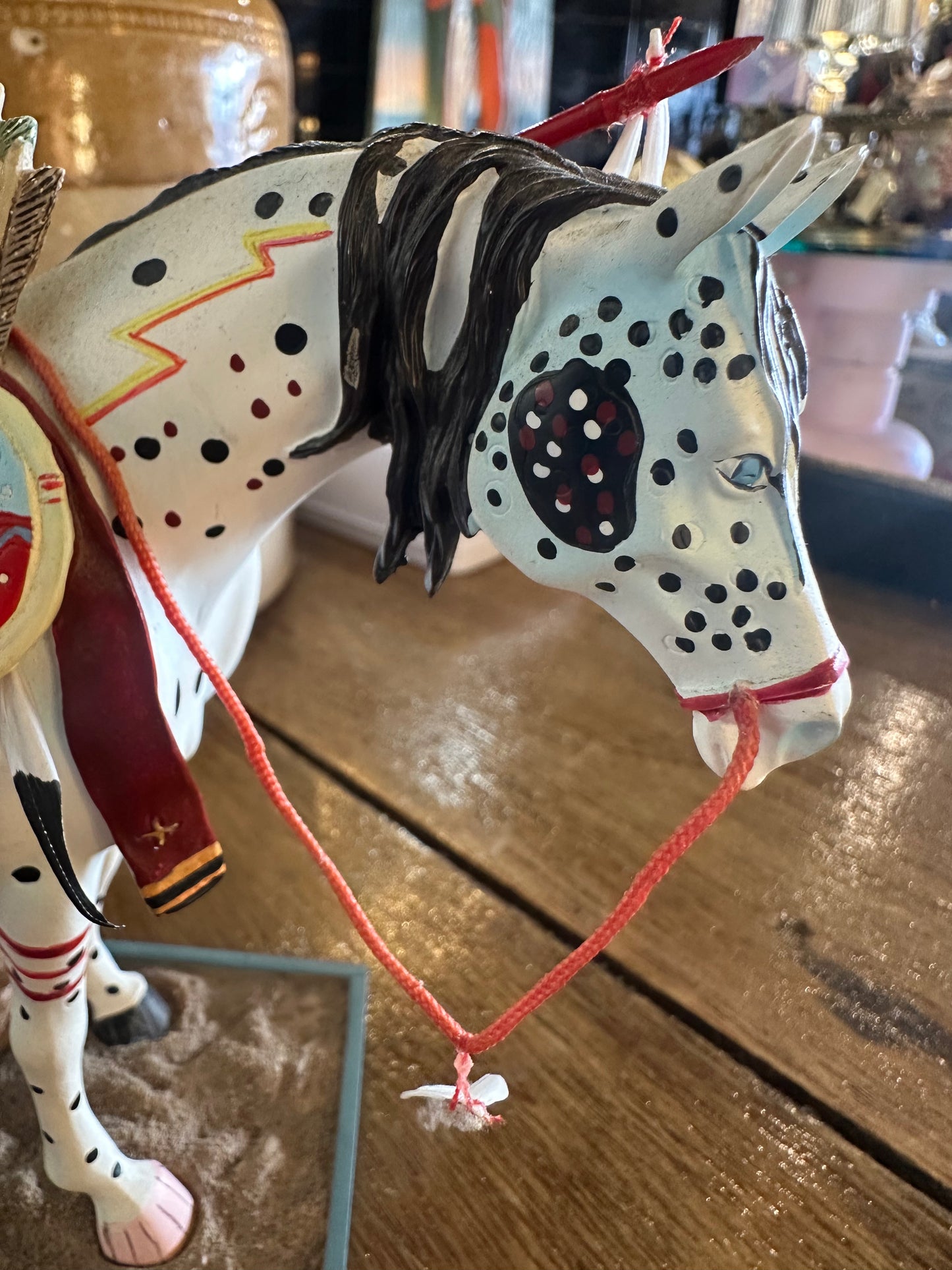 The Trail of Painted Ponies "War Pony" Figurine 1452 | Retired 2003 Westland Giftware