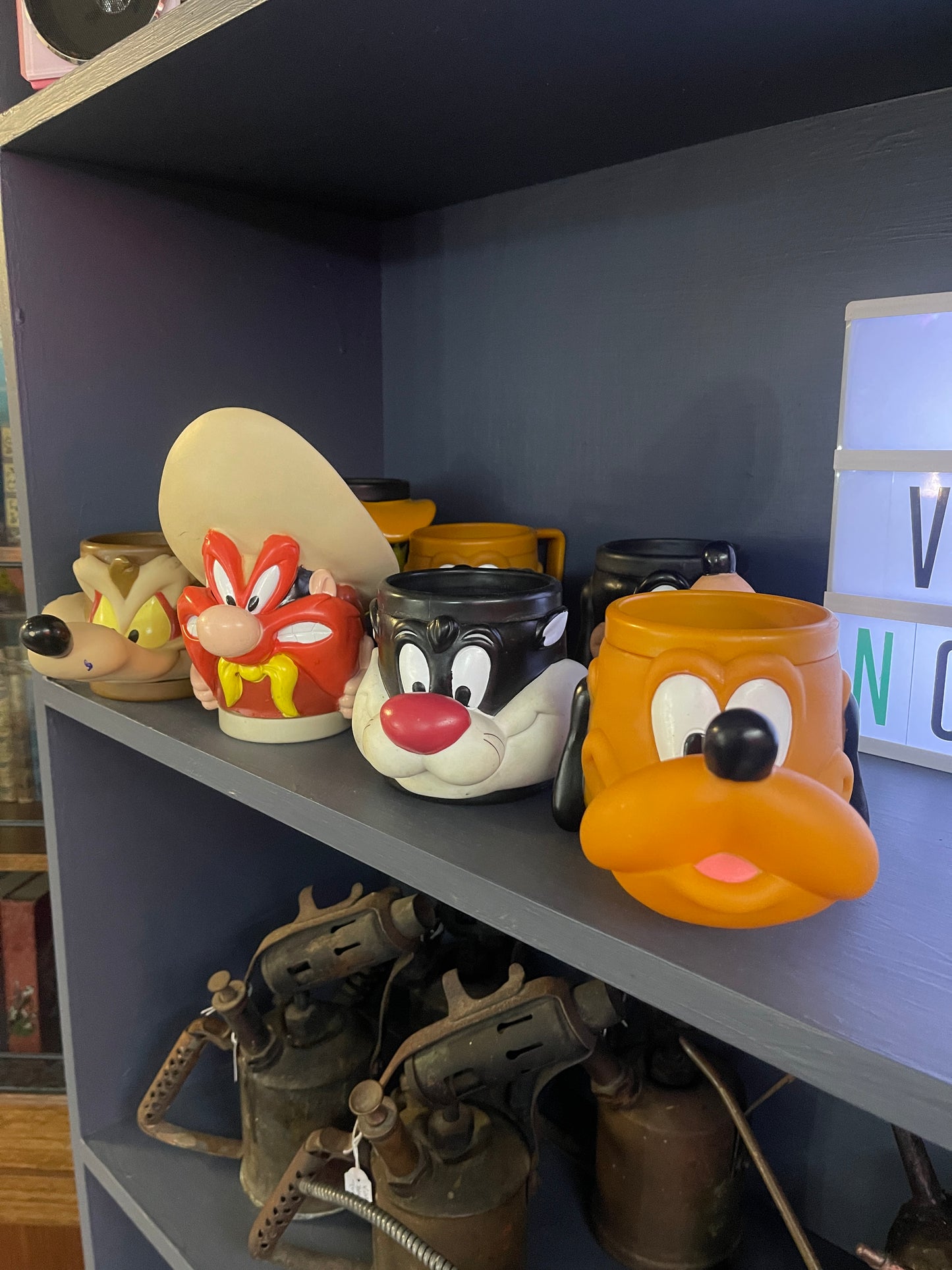 Vintage C. 1990s Looney Tunes & Warner Bros Mugs