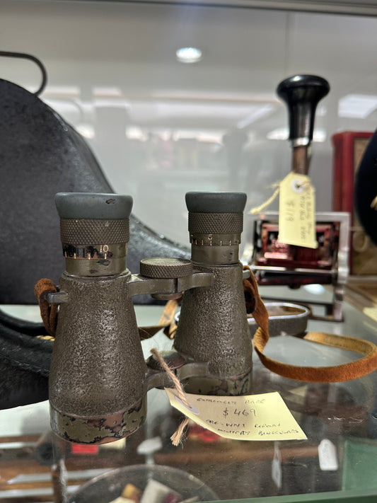 Antique Voigtländer Braunschweig Fernglas Mod 08 German Military Binoculars c.1908-1910