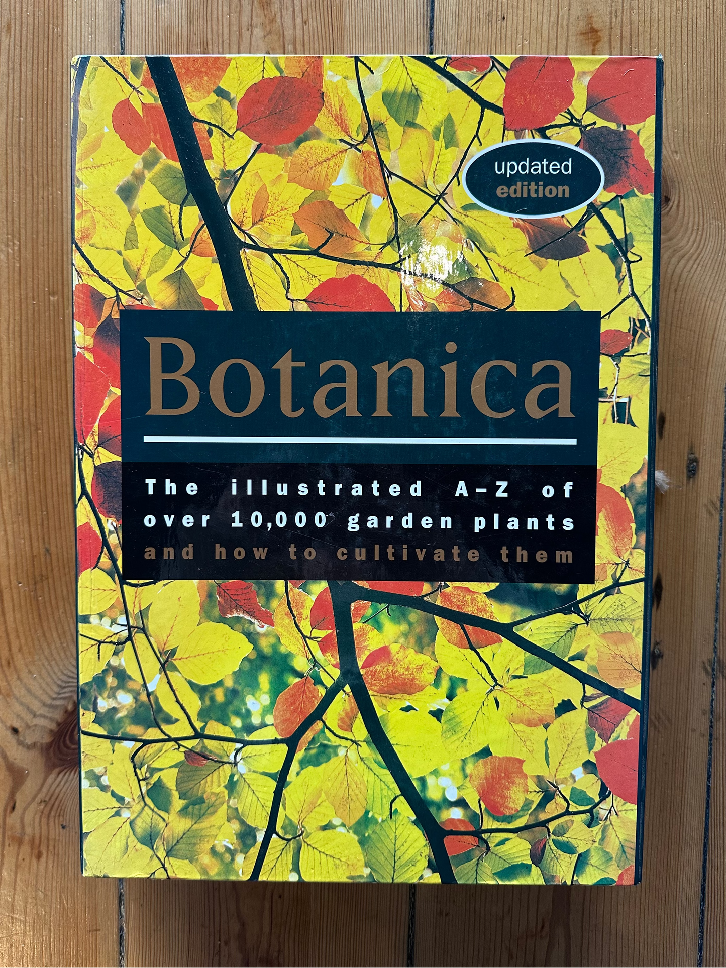 Vintage Botanica Deluxe Edition 1999 | Illustrated A-Z Garden Plants Book & Carry Case