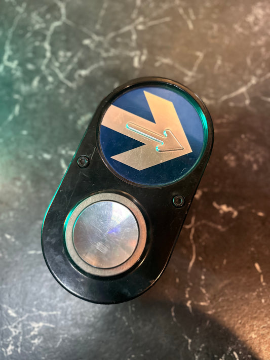 Vintage Australian Pedestrian Crossing Button | Iconic PB/5 Audio-Tactile Signal | Urban Industrial Décor