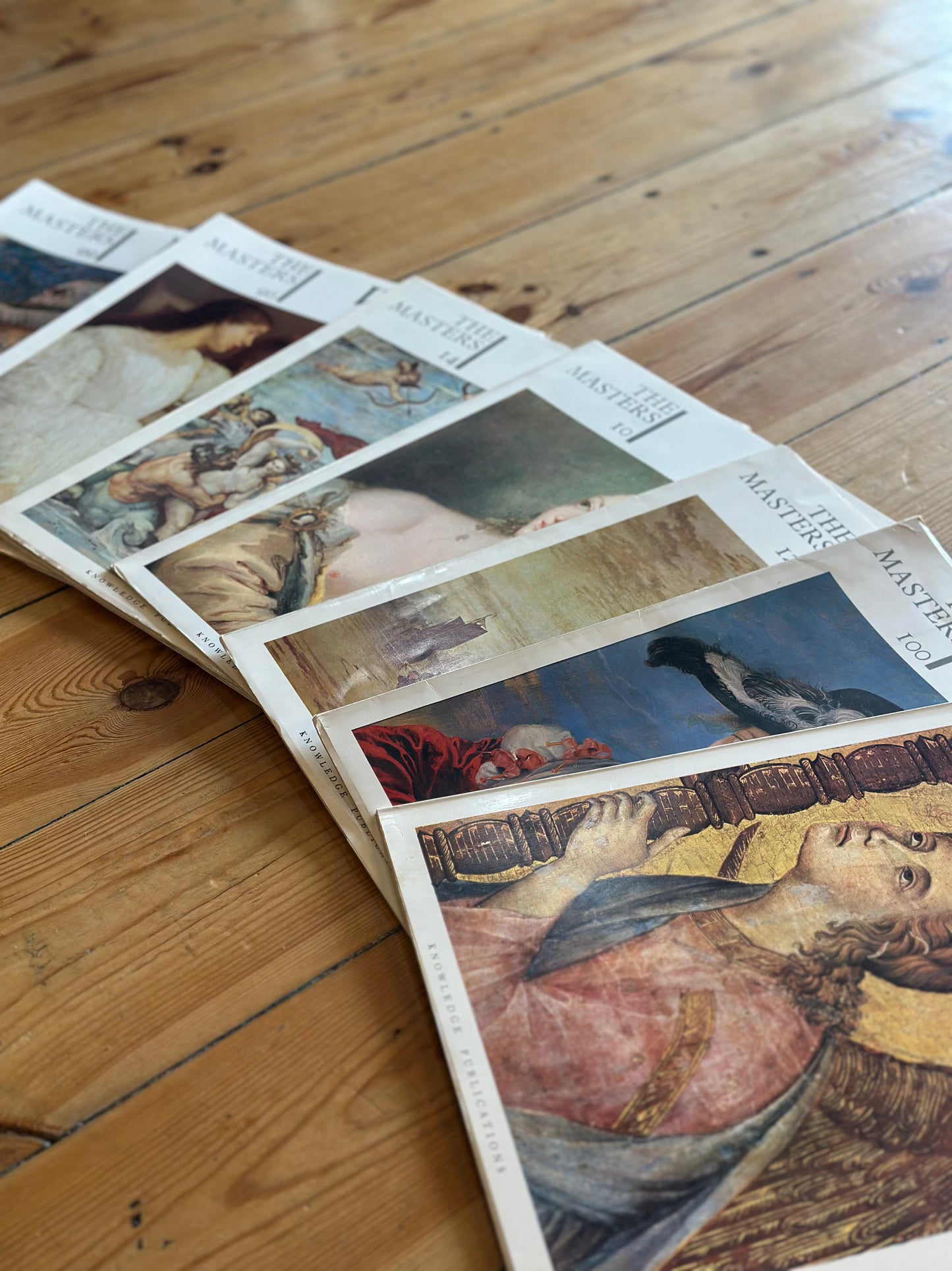Extensive Collection of The Masters Art Booklets - 1960s Knowledge Publications - Choose Your Artist or Set