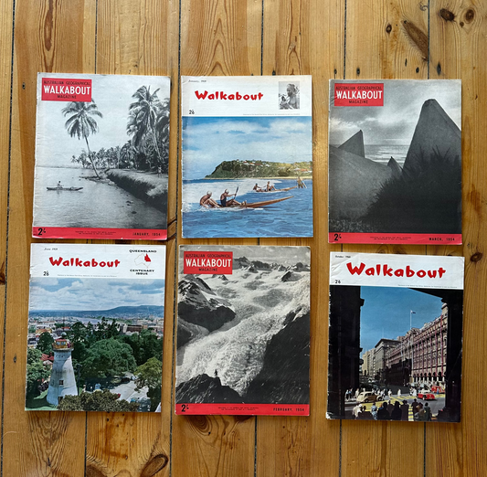 Vintage Walkabout Australian Geographical Magazines - 1950s & 1960s Collectibles | Various Issues