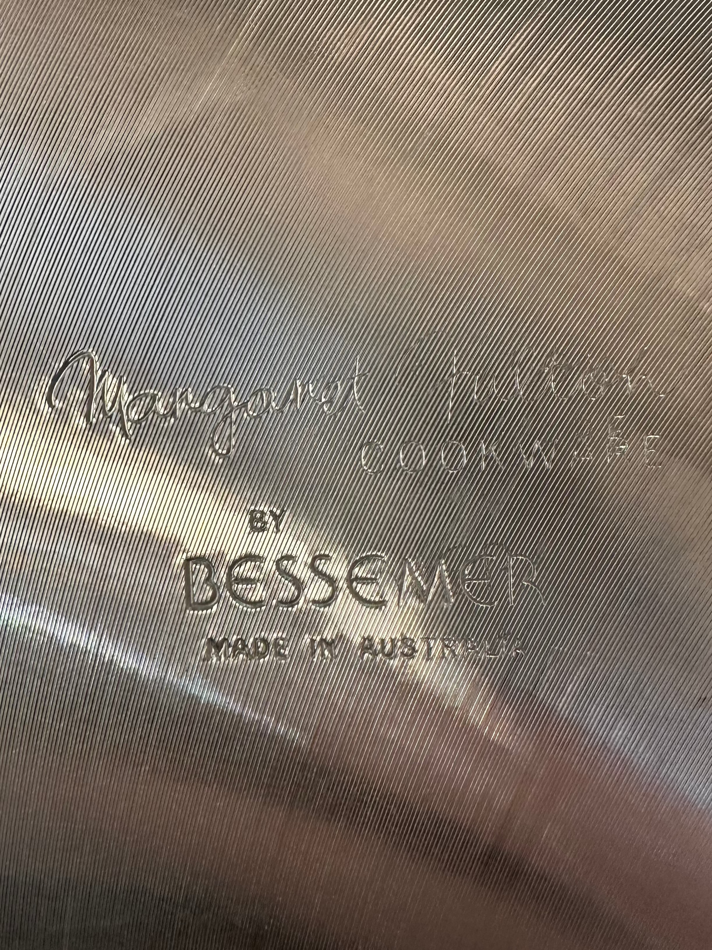 Vintage Bessemer Margaret Fulton 34cm Baking Dish with Lid - Flame Orange - Made in Australia