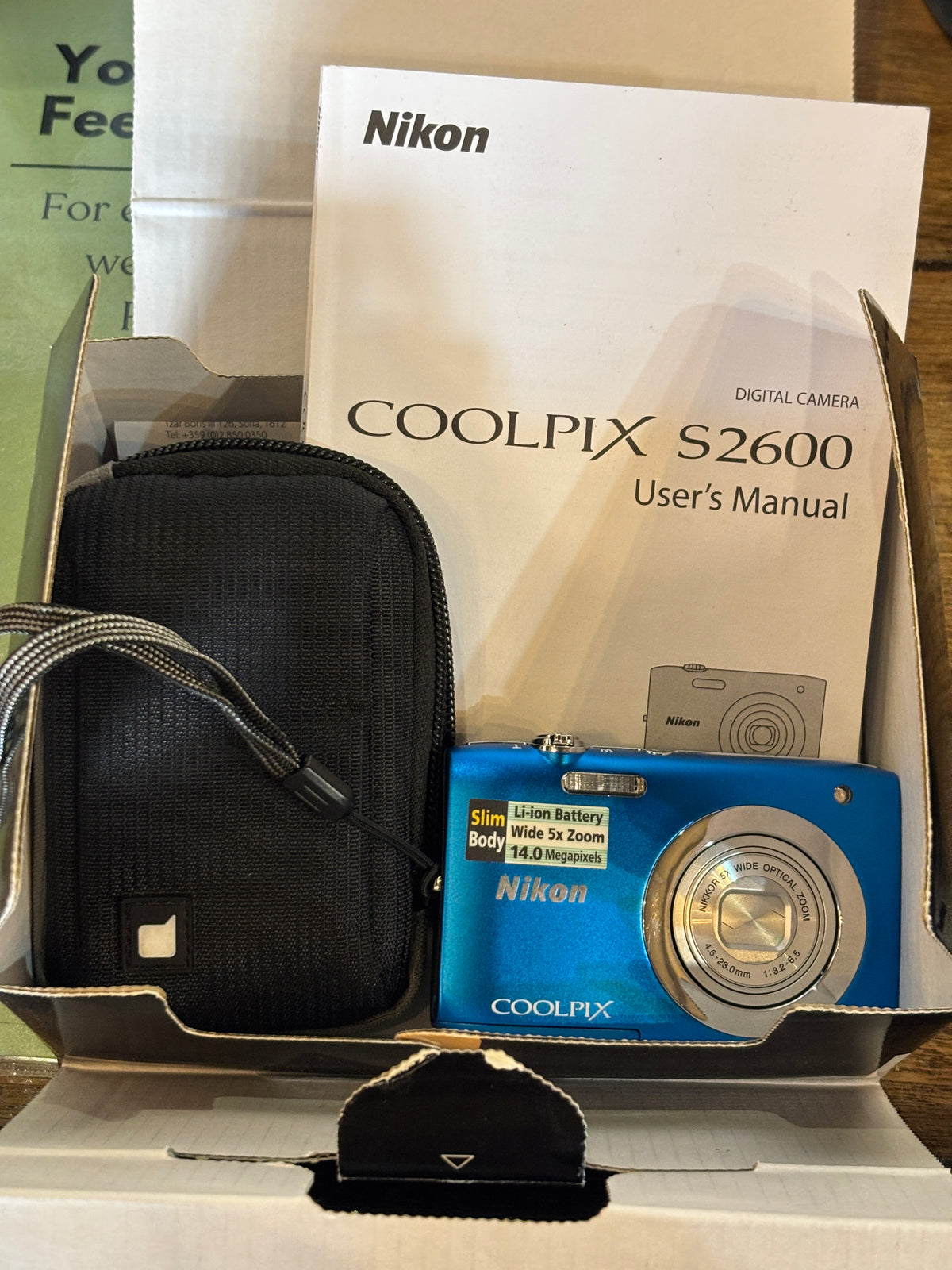 Nikon Coolpix S2600 Slim Body Camera