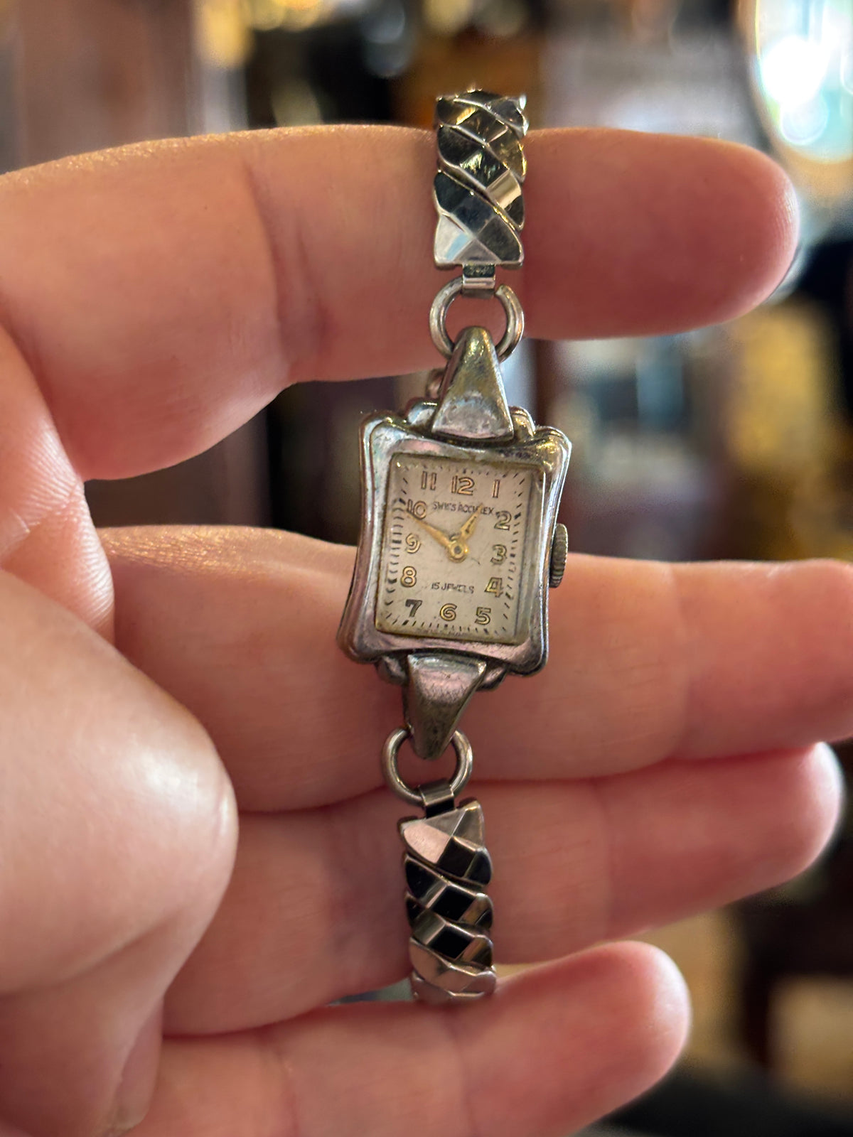 Mid-Century Swiss Acturex Ladies' Dress Watch, Dated 1953, 15 Jewels, Manual Wind