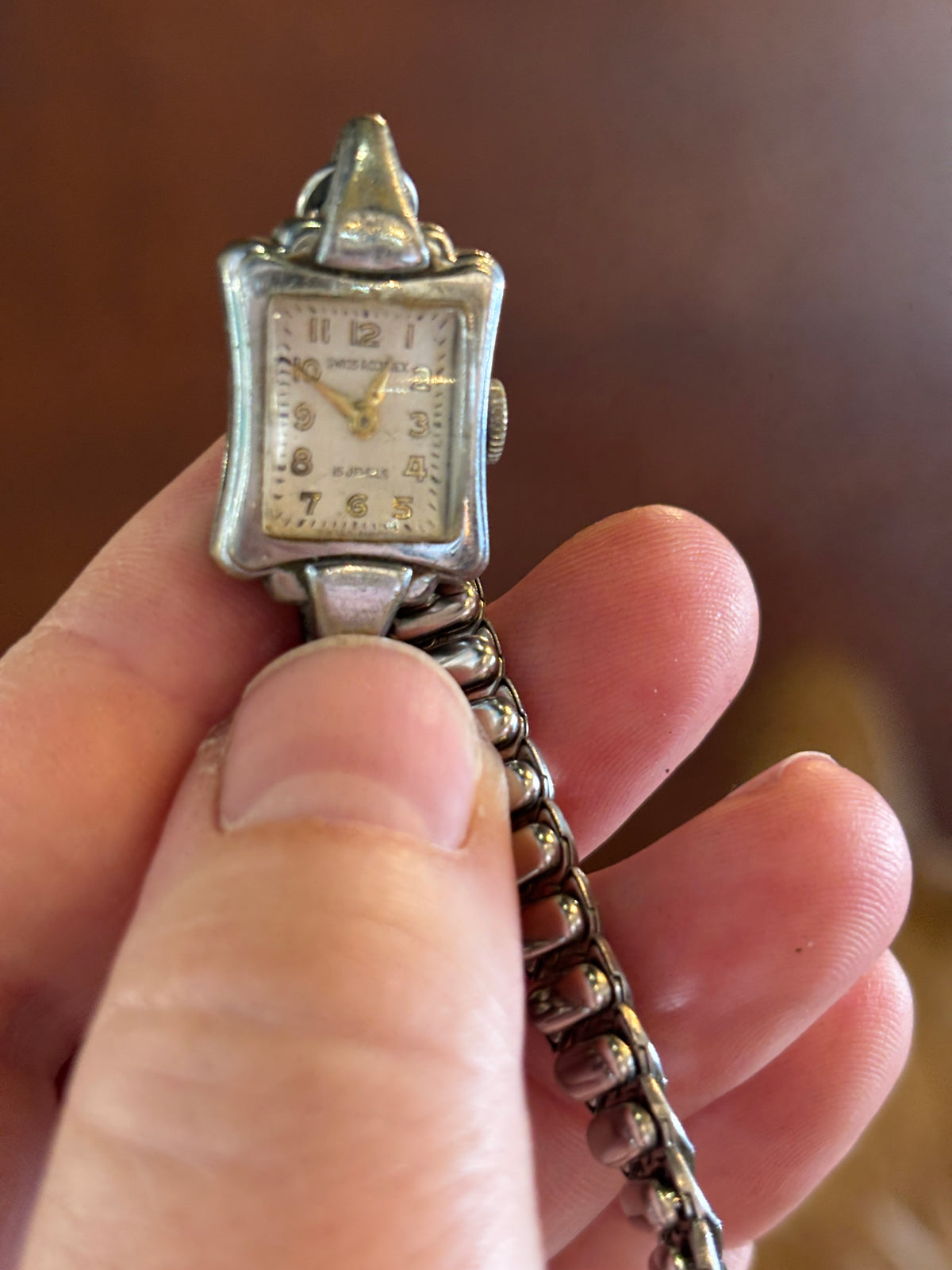 Mid-Century Swiss Acturex Ladies' Dress Watch, Dated 1953, 15 Jewels, Manual Wind