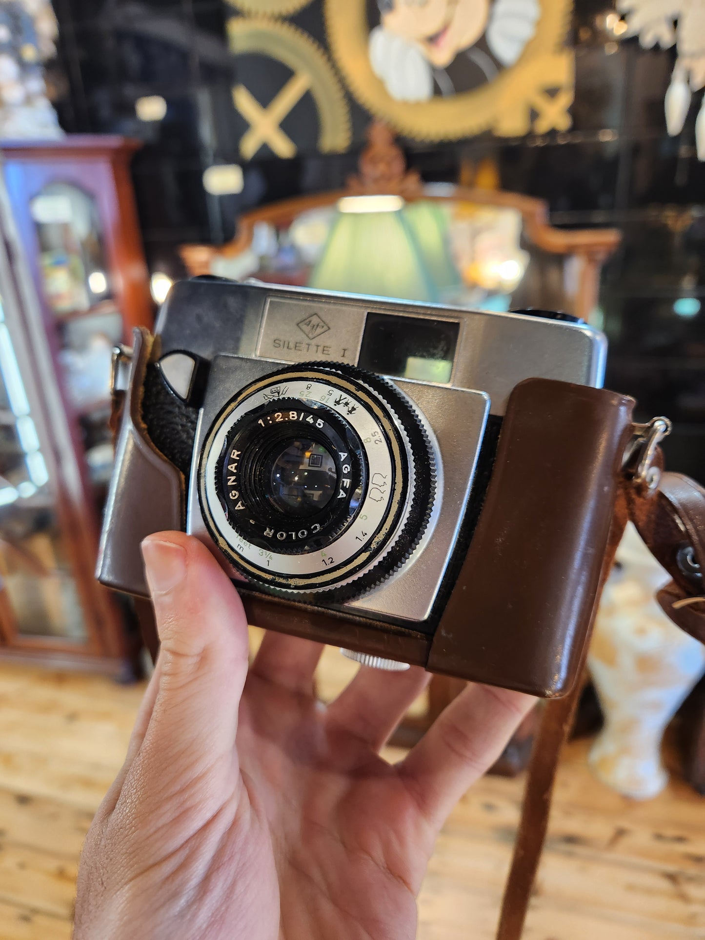 Agfa Silette I - 35mm Film Camera with 1:2.8/45 Agfa Color-Agnar Lens + Original Case