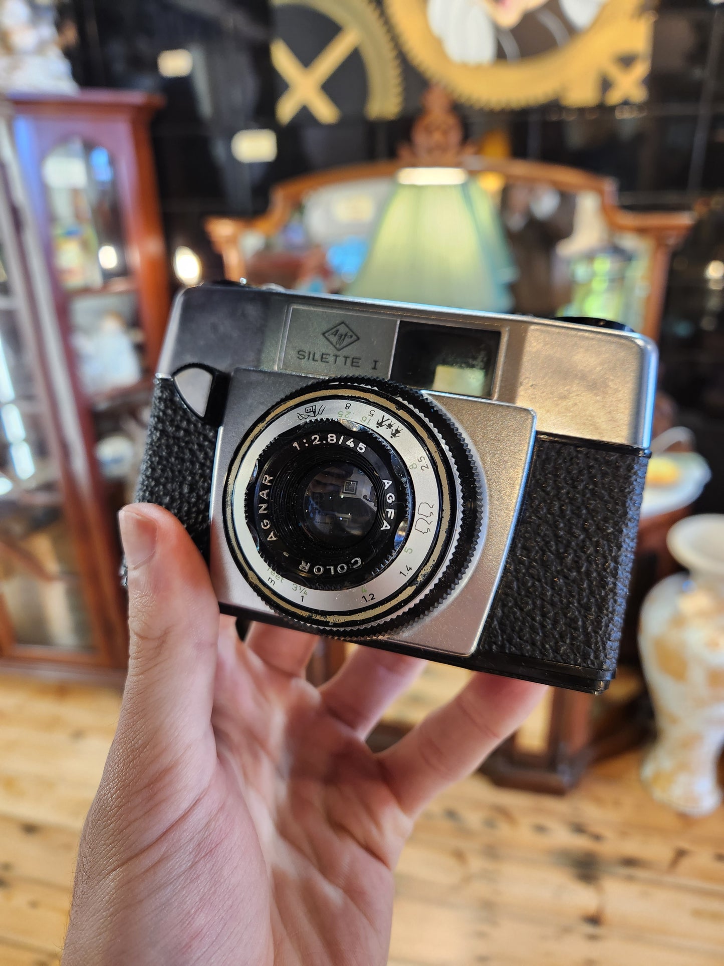 Agfa Silette I - 35mm Film Camera with 1:2.8/45 Agfa Color-Agnar Lens + Original Case