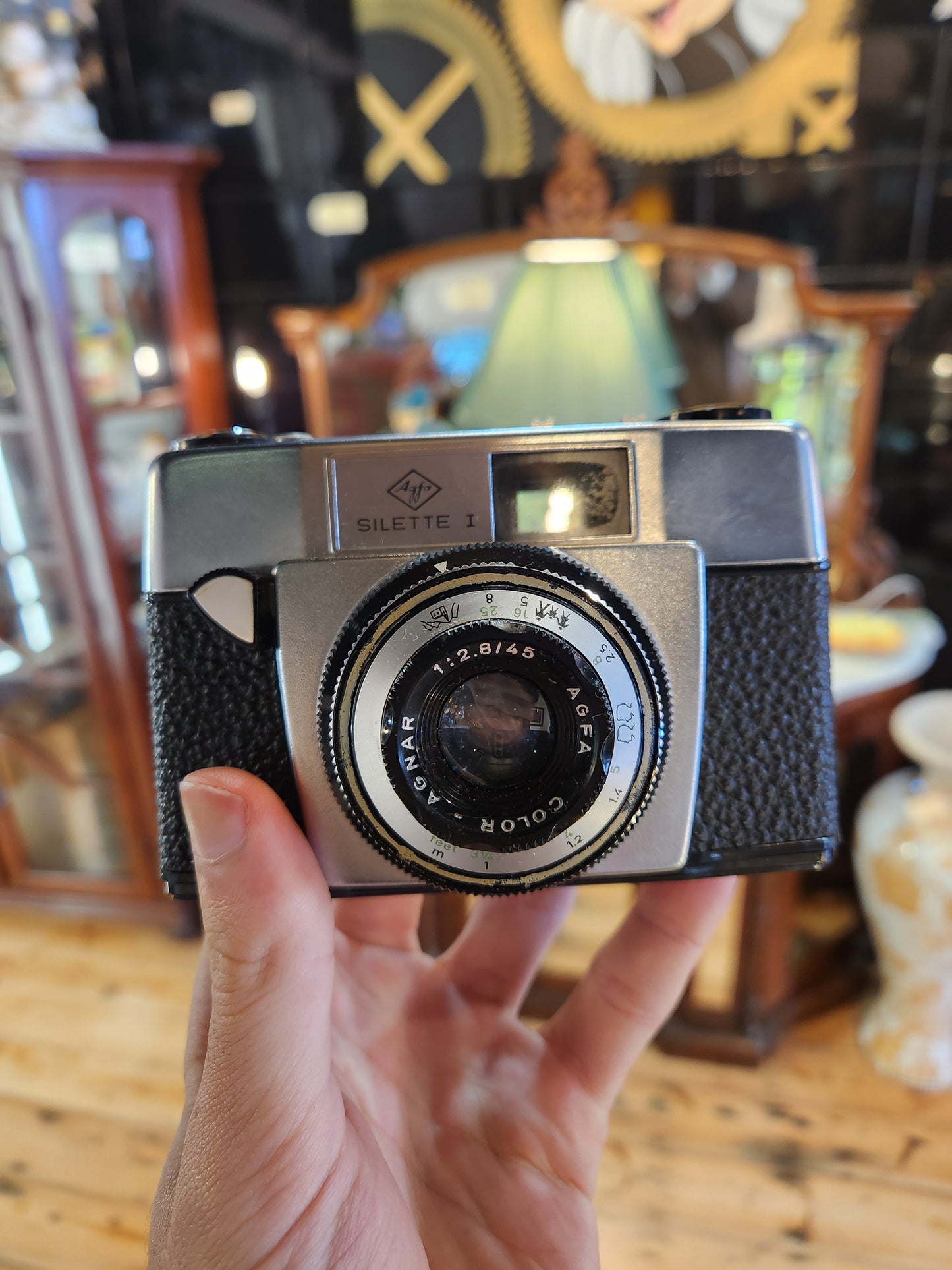 Agfa Silette I - 35mm Film Camera with 1:2.8/45 Agfa Color-Agnar Lens + Original Case